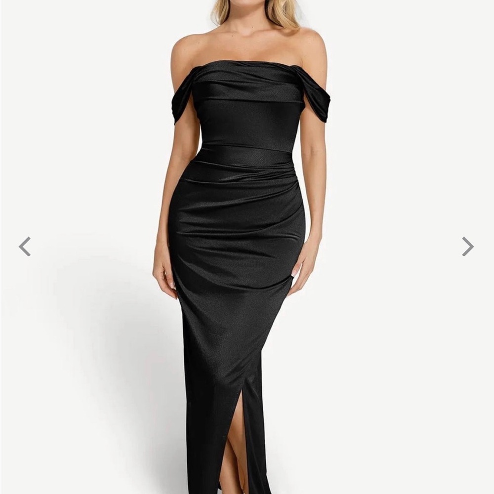 Black shapewear dress